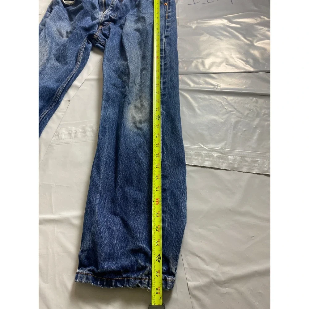 Levi's Jeans Mens 32x30 Blue Straight Leg Denim Classic‎ Faded Wash